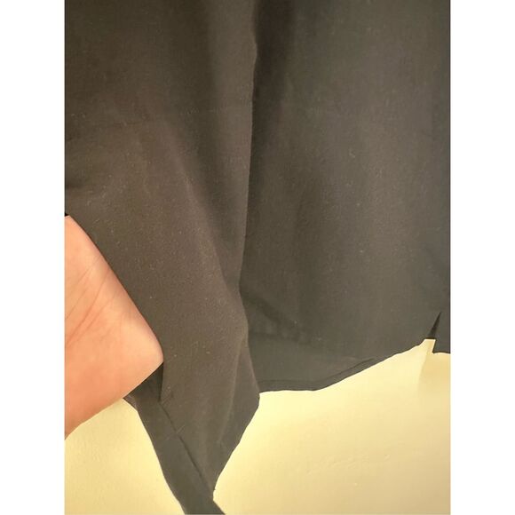 FIGS Black Collared Polo Technical Collection Scrub Top Size Small - Picture 3 of 6